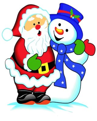 snowman-and-santa-claus-paint-by-numbers