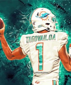 tua-tagovailoa-quarterback-miami-dolphins-paint-by-numbers