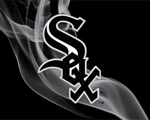 Aesthetic Chicago White Sox paint by numbers
