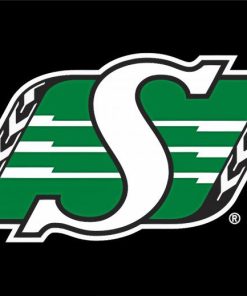 Aesthetic Saskatchewan Roughriders paint by numbers