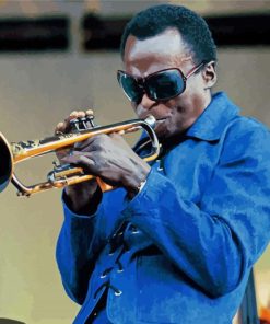 Miles Davis paint by numbers