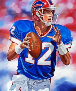 Buffalo Bills Player paint by numbers