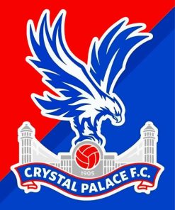Crystal Palace FC Logo Paint by numbers