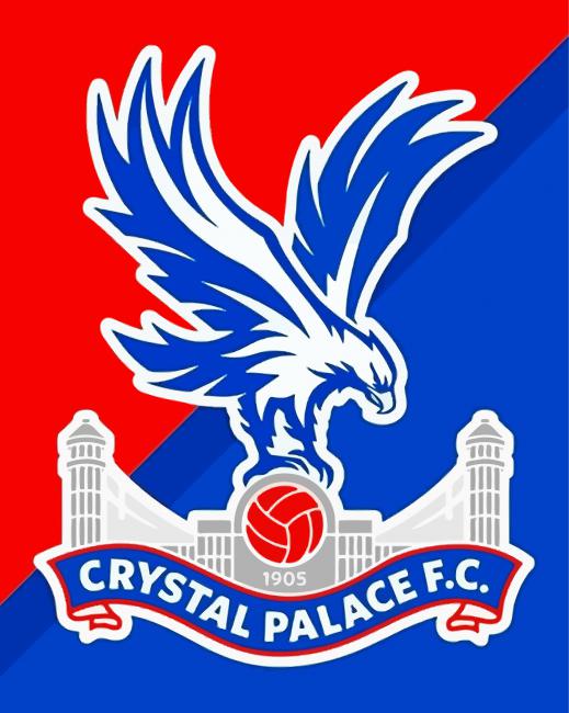 Crystal Palace FC Logo Paint by numbers