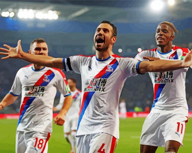 Crystal Palace FC Squad Paint by numbers