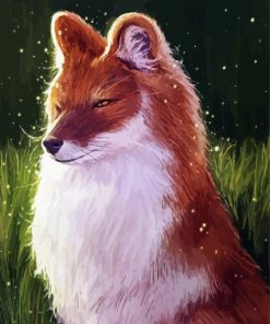 Dhole Art paint by numbers