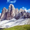 Dolomites paint by numbers