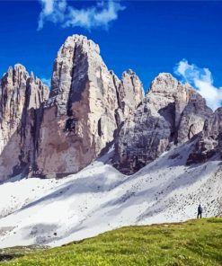 Dolomites paint by numbers