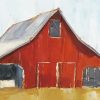 Ethan Harper Barn Art paint by number
