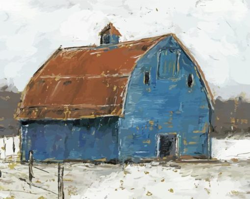 Ethan Harper Barn paint by number