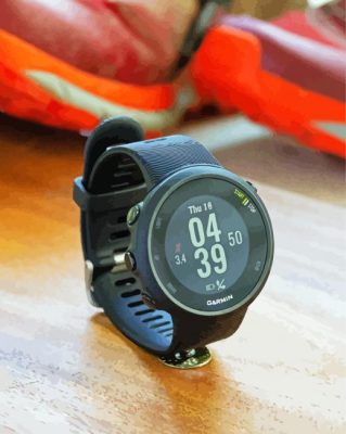 Forerunner Watch paint by numbers