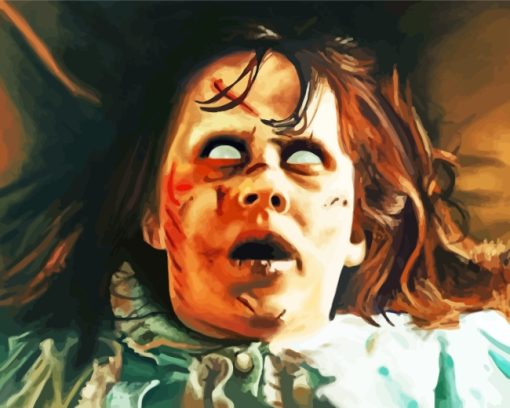 Horror Movie Exorcist paint by numbers