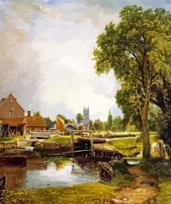 John Constable paint by numbers