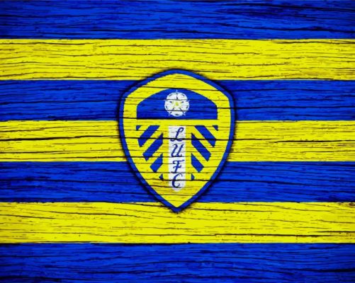 Leeds United Football Logo - Paint By Number - Num Paint Kit