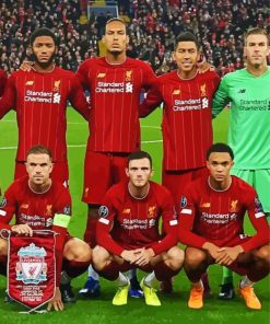 Liverpool Fc paint by numbers