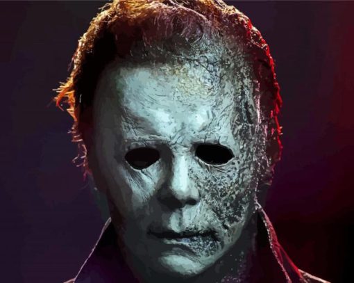 Michael Myers paint by numbers
