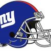 NY Giants Football Helmet paint by numbers