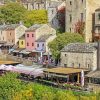 Old Town Mostar Bosnia Herzegovina paint by numbers