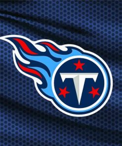 Tennesse Titans Logo paint by numbers