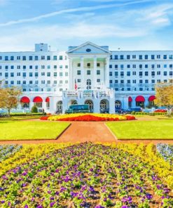 The Greenbrier West Virginia paint by numbers