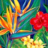 Tropical Paradise Plant paint by numbers