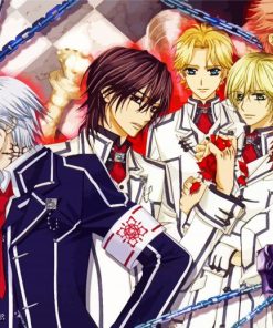 Vampire Knight Anime Characters paint by numbers