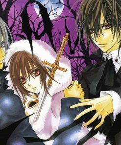 Vampire Knight Anime paint by numbers
