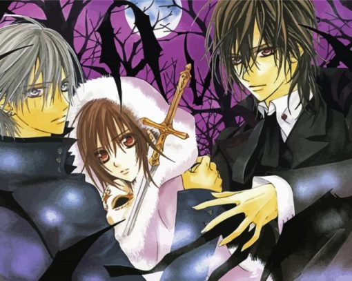 Vampire Knight Anime paint by numbers