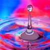 Water Drop Art paint by numbers