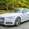 White Audi A4 paint by numbers