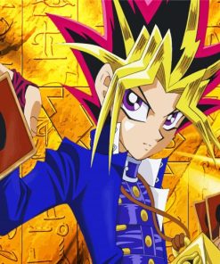 Yugi Oh paint by numbers