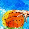 Abstract Water Polo paint by number