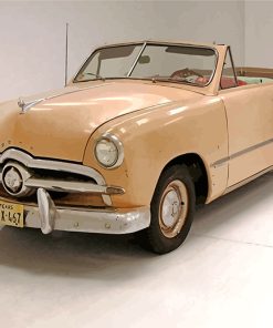Beige 1949 Ford Car paint by numbers