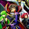 Codegeass The Rebellion Anime paint by numbers