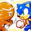 cookie run and sonic paint by numbers
