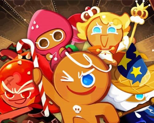 cookie run kingdom game paint by number