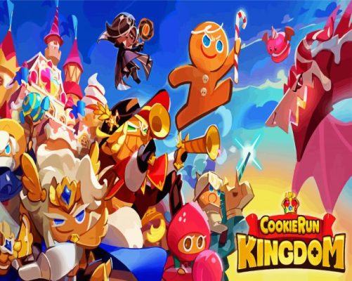 cookie run kingdom game serie paint by number
