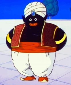 dragon ball z Mr popo paint by number