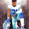 Ezekiel Elliott NFL Player paint by numbers