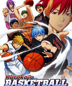 Kuroko No Basket Manga Serie paint by numbers