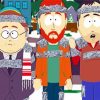Southpark Old Characters paint by numbers