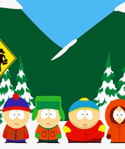 Southpark paint by numbers
