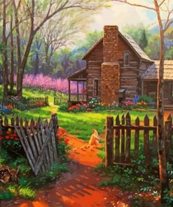 Spring In The Country paint by numbers