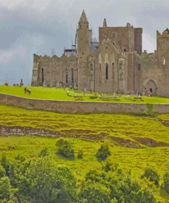 The Ruins Of The Rock Of Cashel paint by numbers