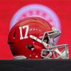 Alabama Football Helmet paint by numbers