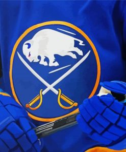 Buffalo Sabres Ice Hockey Team paint by numbers