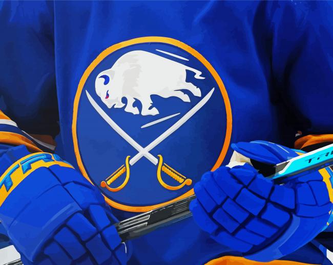 Buffalo Sabres Ice Hockey Team paint by numbers
