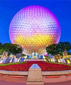 Epcot paint by numbers