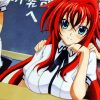 High School DxD Rias Gremory paint by numbers