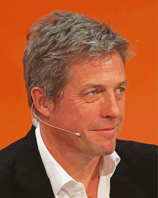 Hugh Grant paint by numbers